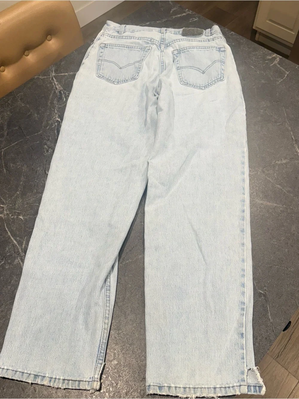 Levi’s silvertab vtg loose fit jeans 30x32” 90s Y2K straight skate light wash